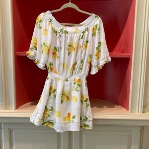 Beautiful lemon skort dress Saks Fifth Ave small